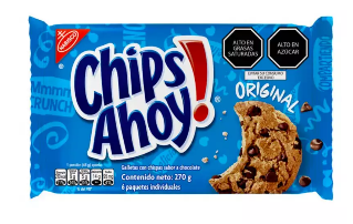 Chips Ahoy 222gr x 6 UND
